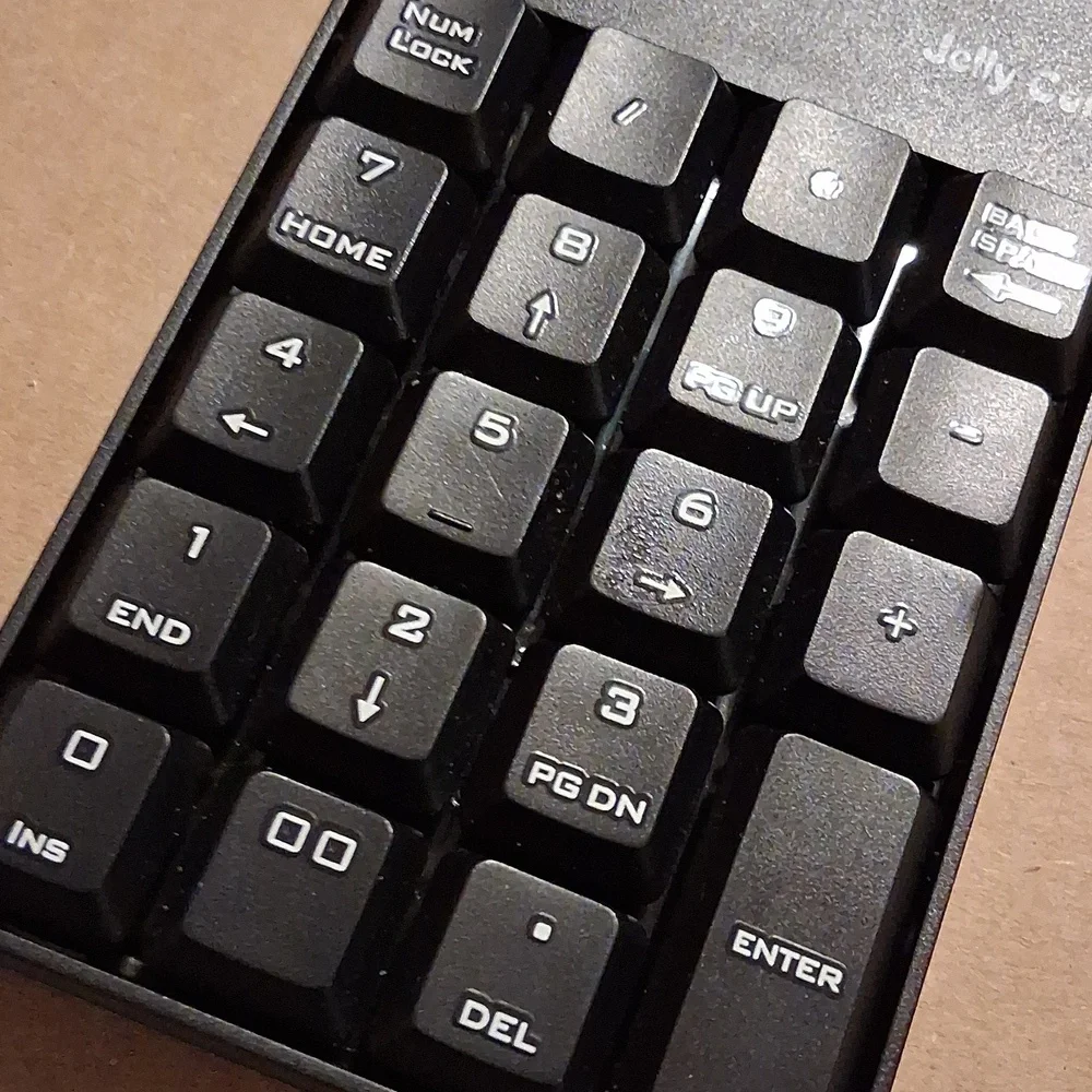 Jelly Comb Wireless Keyboard Numberpad For Laptop EUC